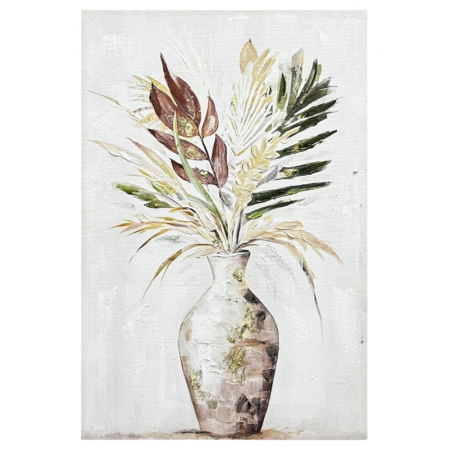 Πίνακας ελαιογραφία printed Βάζο γκρι-μπεζ 60x90εκ Ankor 849260