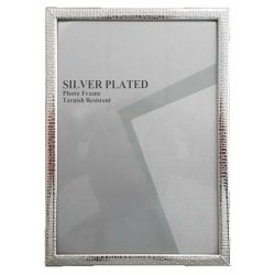 Κορνίζα επάργυρη ασημί 15x20εκ Karvounis 12007-6