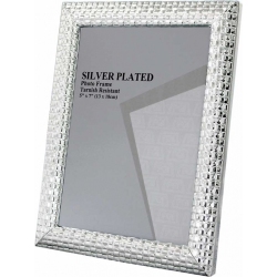 Κορνίζα επάργυρη ασημί 20x30εκ Karvounis 13614-10