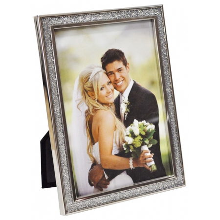 Κορνίζα μεταλλική ασημί 15x20εκ Karvounis J24068-WCTO