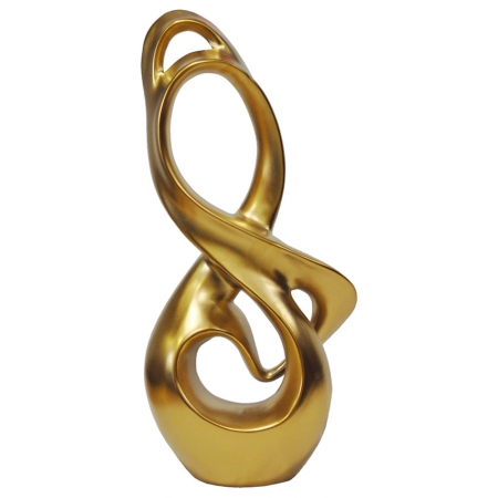 Διακοσμητικό κεραμικό χρυσό 21x11x45εκ Karvounis MG19101-1