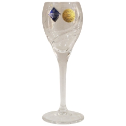 Ποτήρια λικέρ κρυστάλλινα σετ 6 τεμαχίων Fiona 6x16.5εκ Bohemia 0011163