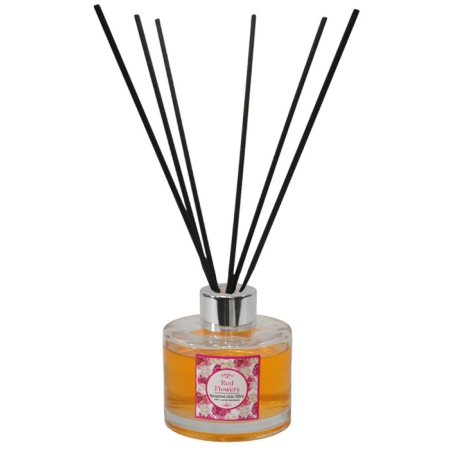 Αρωματικό χώρου με sticks Red Flowers 100ml Sidirela E-4084