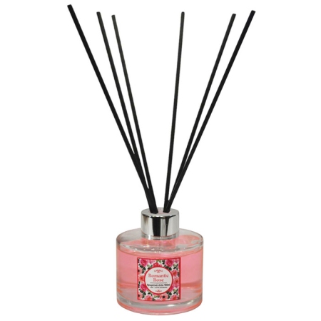 Αρωματικό χώρου με sticks Romantic Rose 100ml Sidirela E-4084