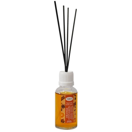 Αρωματικό χώρου με sticks Orange-Cinnamon 30ml Sidirela E-4083