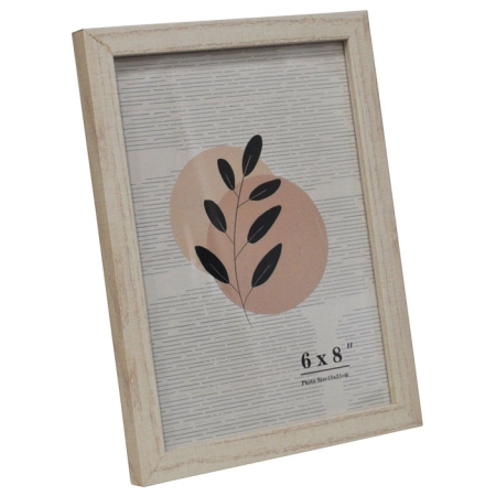 Κορνίζα ξύλινη natural 15x20εκ Sidirela E-4396