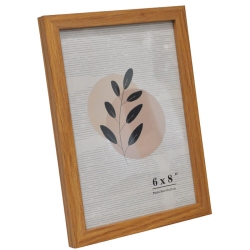 Κορνίζα ξύλινη καφέ 15x20εκ Sidirela E-4396