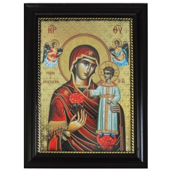 Εικόνα ξύλινη-PL Παναγία 24.5x2x30.5εκ Studio A+D KB.127-4