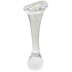 Βάζο κρυστάλλινο διάφανο 17x14x46εκ Espiel ΕΖ2