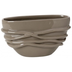 Μπωλ κεραμικό μπεζ 29x12x16.5εκ Espiel GUO105