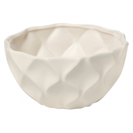 Κουπ κεραμικό εκρού 26εκ Espiel YUS109