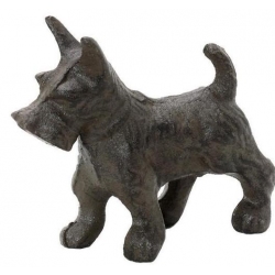 Σκύλος μεταλλικός μαύρος 13εκ Espiel KLI208K4