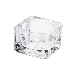 Κηροπήγιο-βάση για ρεσώ γυάλινο 5εκ Uniglass 36002