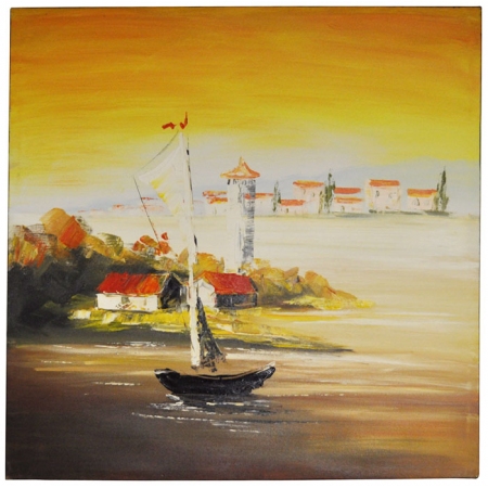 Πίνακας σε καμβά Τοπίο 80x80εκ Pol 130/314