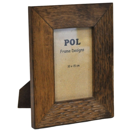 Κορνίζα ξύλινη καφέ 10x15εκ Pol 12/31