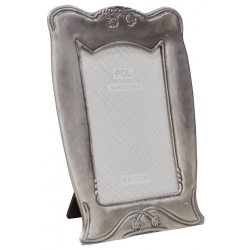 Κορνίζα επικασσιτερωμένη ασημί 9x13εκ Pol 91/68