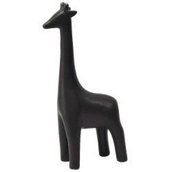 Φιγούρα διακοσμητική κεραμική Καμηλοπάρδαλη μαύρο 9x4.5x20εκ Pol 5112258