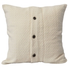 Μαξιλάρι υφασμάτινο εκρού 50x50εκ Pol 5112263