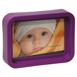 Κορνίζα πλαστική μωβ 15x10εκ Pol 3-60-834-0015