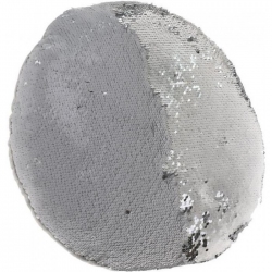 Μαξιλάρι διακοσμητικό 35εκ λευκό/ασημί 6-40-971-0002