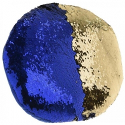 Μαξιλάρι διακοσμητικό 35εκ μπλε/χρυσό Click 6-40-971-0004