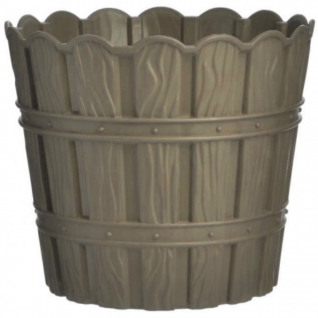 Κασπώ πλαστικό καφέ 27x25εκ Click 6-70-886-0005