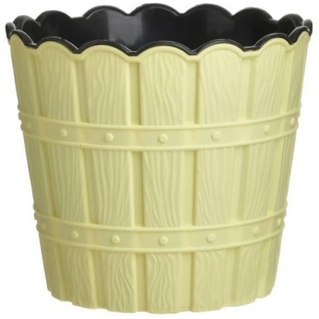 Κασπώ πλαστικό κίτρινο 21x19εκ Click 6-70-886-0009