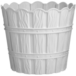 Κασπώ πλαστικό λευκό 21x19εκ Click 6-70-886-0009