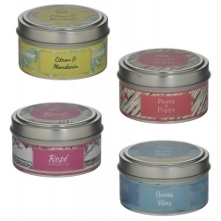 Κεριά παραφίνης σετ 4 τεμαχίων 7.5x4.5εκ Ble 5-80-933-0001