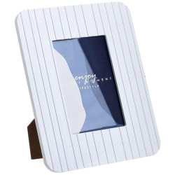 Κορνίζα ξύλινη λευκή 10x15εκ Inart 3-30-739-0001