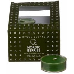 Κεριά ρεσώ παραφίνης σετ 12 τεμαχίων Nordic Berries Click 6-80-933-0013