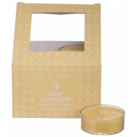 Κεριά ρεσώ παραφίνης σετ 12 τεμαχίων Cozy Cashmere Click 6-80-933-0013