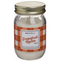 Κερί σόγιας σε βάζο αρωματικό Grapefruit Agave 8x13εκ Click 6-80-933-0014