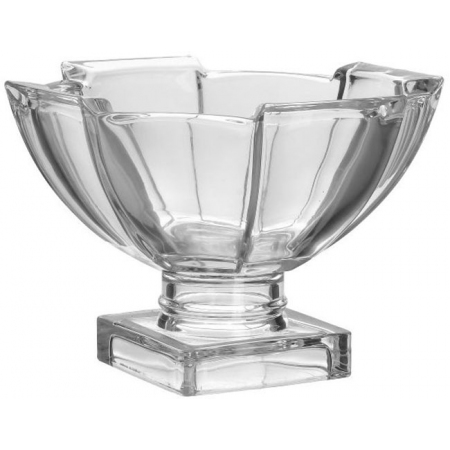 Κουπ με πόδι γυάλινο διάφανο 24.5x17.5εκ Click 6-70-504-0084