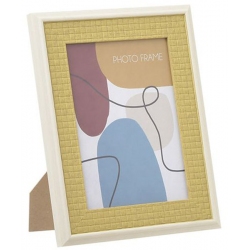 Κορνίζα πλαστική μουσταρδί-natural 10x15εκ Click 6-30-202-0030