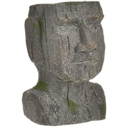 Κασπώ κεραμικό Πρόσωπο γκρι 20x20x29εκ Inart 3-70-216-0106