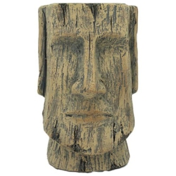 Κασπώ κεραμικό Πρόσωπο μπεζ 20x17x26εκ Inart 3-70-216-0107