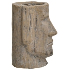 Κασπώ κεραμικό Πρόσωπο μπεζ 20x17x26εκ Inart 3-70-216-0107