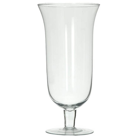 Βάζο γυάλινο διάφανο 16x30εκ Click 6-70-601-0001