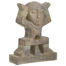 Φιγούρα διακοσμητική πολυρεσίνης μπεζ 20x6.5x25εκ Click 6-70-508-0114