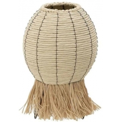 Διακοσμητικό χώρου ψάθινο natural 24x38εκ Inart 3-70-717-0039