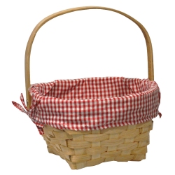 Καλάθι ψάθινο natural 26x25x30εκ Ra-Ba ΠΑ11648Ο