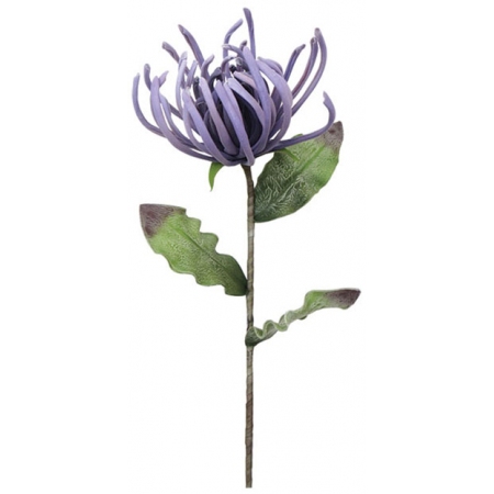 Κλαδί διακοσμητικό Αγκινάρα μωβ 100εκ Marhome 1589-4