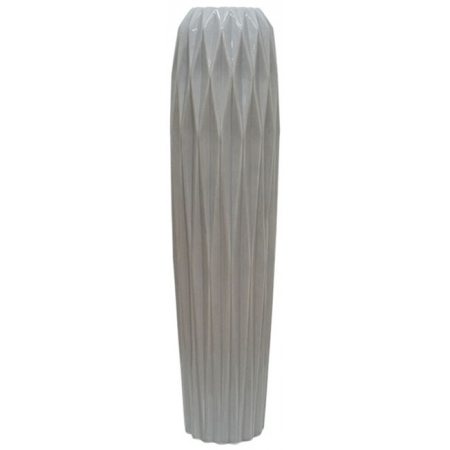 Βάζο κεραμικό γκρι 77εκ Marhome 19805-75