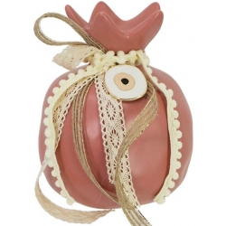 Ρόδι κεραμικό Μάτι σάπιο μήλο 13x16εκ Marhome 14404-1