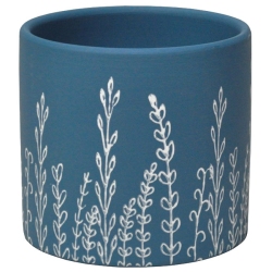 Κασπώ κεραμικό μπλε 11.5x11εκ Marhome 24610 