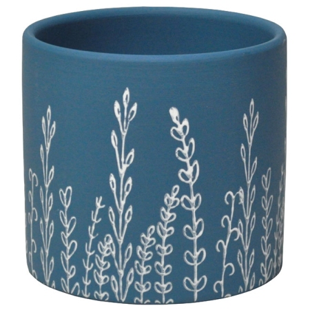 Κασπώ κεραμικό μπλε 11.5x11εκ Marhome 24610 