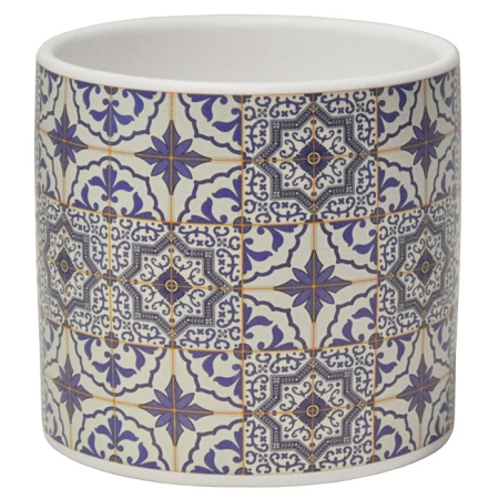 Κασπώ κεραμικό Μωσαϊκό γκρι-μπλε 11.5x11εκ Marhome 24608