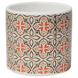 Κασπώ κεραμικό Μωσαϊκό μπεζ-σομόν 11.5x11εκ Marhome 24608