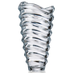 Βάζο κρυστάλλινο  Wave Bohemia 34εκ 0012389